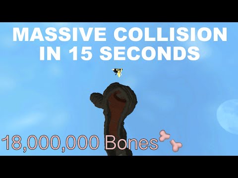 Massive Collision Breaking 18 Million Bones In 15 Seconds Level 408 Breaks Roblox Broken Bones Iv Youtube - 15000 bones 10 million jump broken bones iv roblox