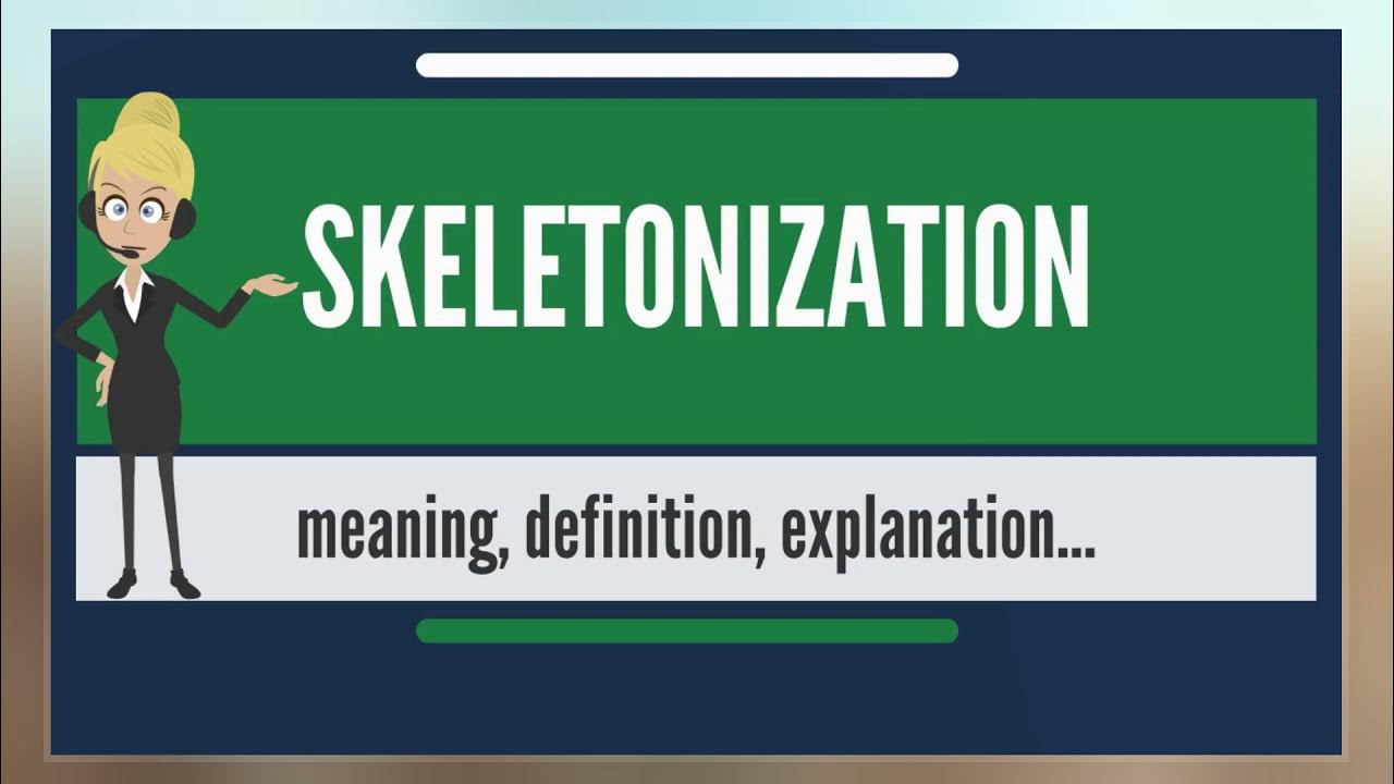 Skeletonization - YouTube