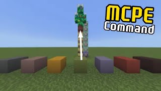 How To Make Parkour Blocks With Commands | MCPE Tutorial