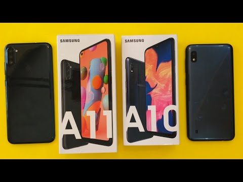 Samsung Galaxy A11 vs Samsung Galaxy A10