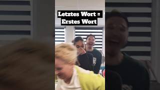 Letztes Wort=Erstes Wort? #shorts #viral #challenge