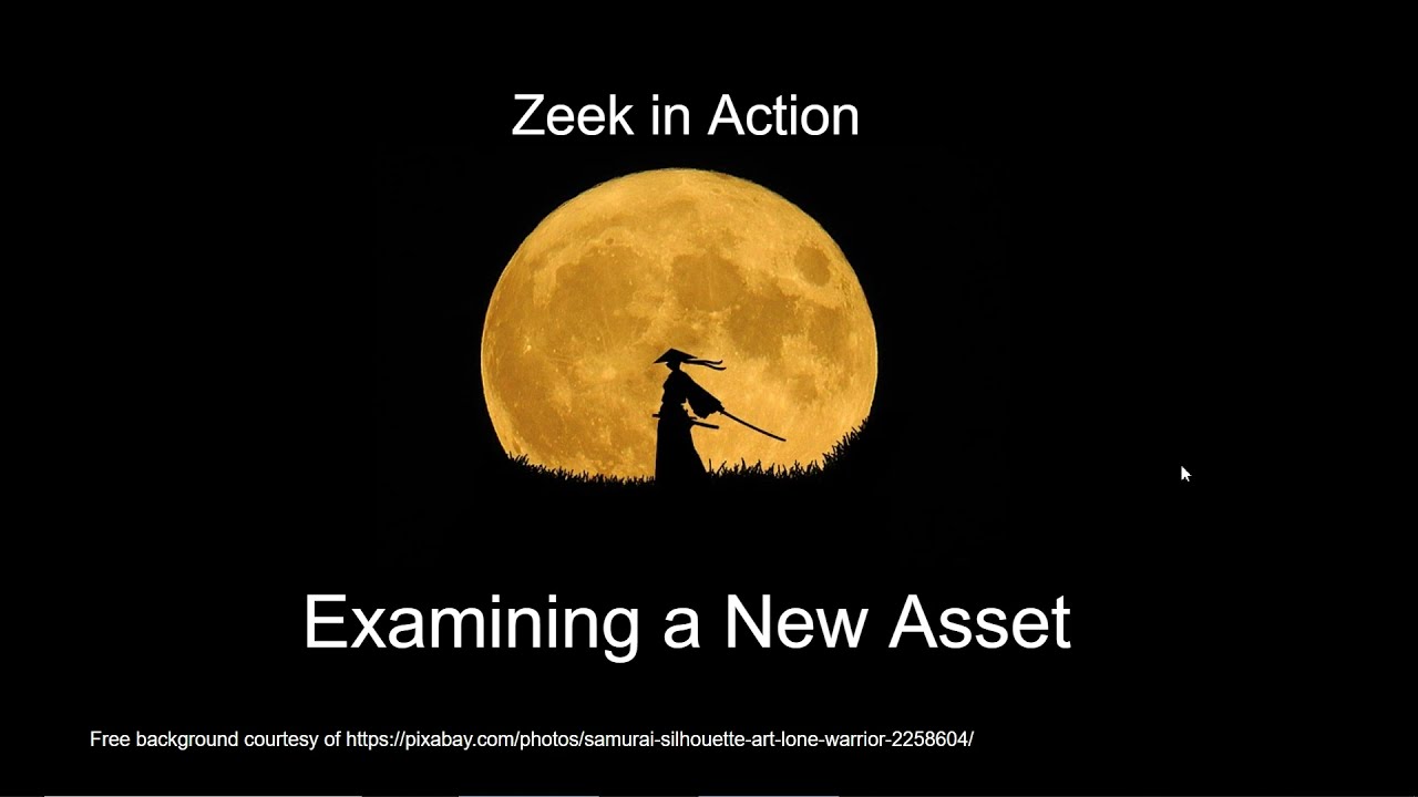 Zeek: Zeek in Action, Video 5, What is this New Device?