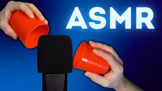 ASMR Cups Over Mic - Intense Scratching And Bassy Tapping, Cupping - ASMR For Sleep, No Talking