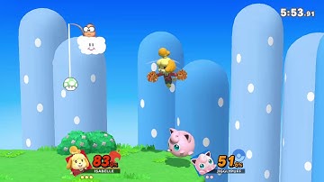 Isabelle vs Jigglypuff Online Match