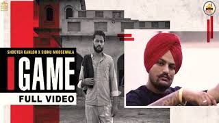 GAME - Shooter Kahlon | Sidhu Moose Wala | Latest Punjabi Song | Unique Desi Beats