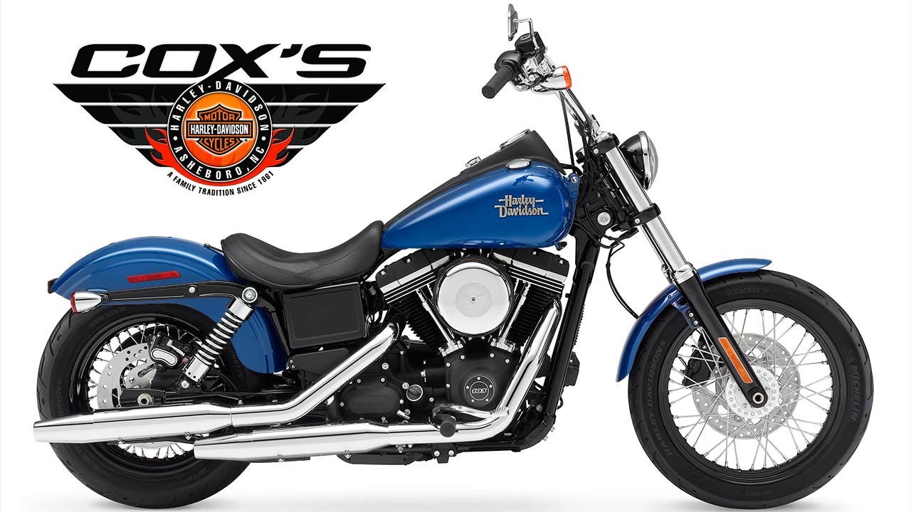 SOLD! 2015 HarleyDavidson® FXDB Dyna® Street Bob® Superior Blue