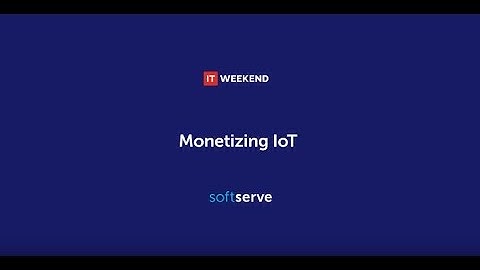 Karl-Henrik Nilsson: Monetizing IoT