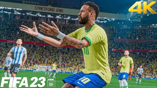 FIFA 23  - Brasil vs Argentina | Qatar 2022 | PS5™ [4K60]