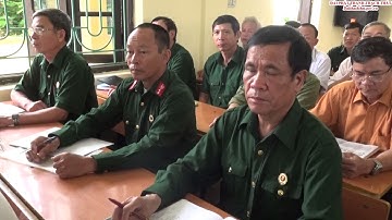 Khai giảng lớp bồi dưỡng nghiệp vụ công tác hội Cựu chiến binh năm 2017