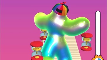 Blob Runner 3D shorts | LV.60 - 64 #shorts #reels #level #android #gameplay #ios #iosgames #gamer