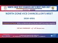 North Zone Vice Chancellor's Meet