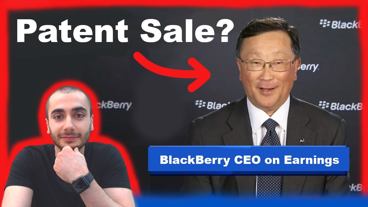 Patent Sale? Earnings? When? BlackBerry Stock (BB DD) Finance/ Investing YouTube