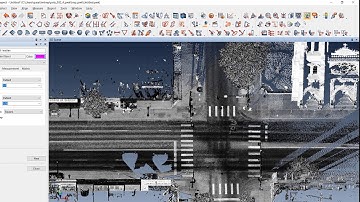 Mobile Mapping System /  PolyWorks Software - ( Configuration and Visualization 3D Point Cloud )