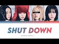 Blackpink || Shut Down but you are Rosé (Color Coded Lyrics Karaoke)