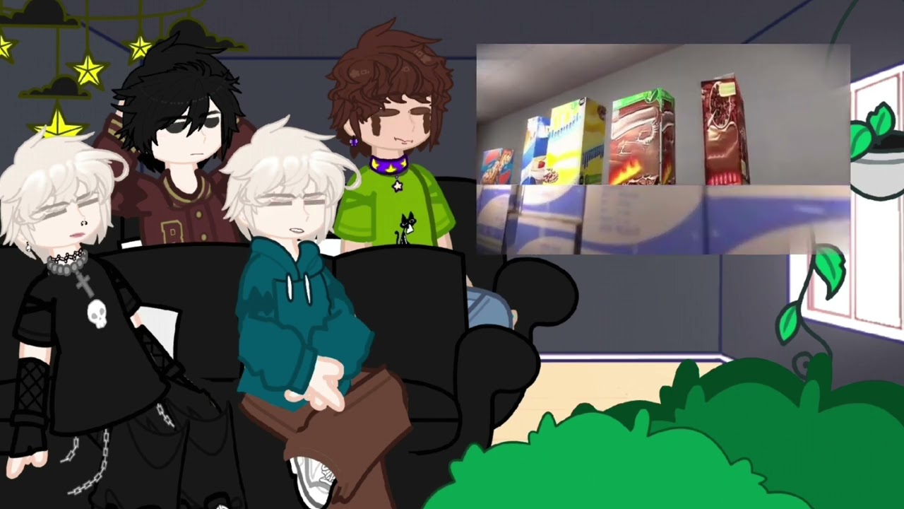 Реакция «Всё ради игры» (Монстров) на Нила как Валера Гостер «Сумерки сасага🧛» 1/3 |тг: Дом Тох}