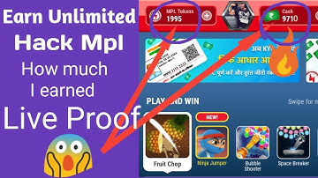 Mpl Pro Hack trick and win unlimited paytm cash and tokens