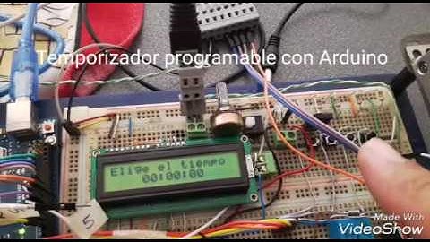 Temporizador programable con Arduino