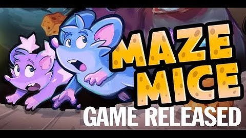 Maze Mice a Roguelite game release - here are the teaser trailers