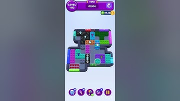 Color Block Jam Level 1112 Walkthrough Solution 