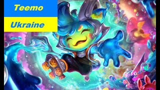 Teemo support Top lane season 14 ranked game 9