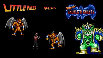 Little MIXER plays Super Ghouls and Ghosts - Professional Difficulty - Full Playthrough