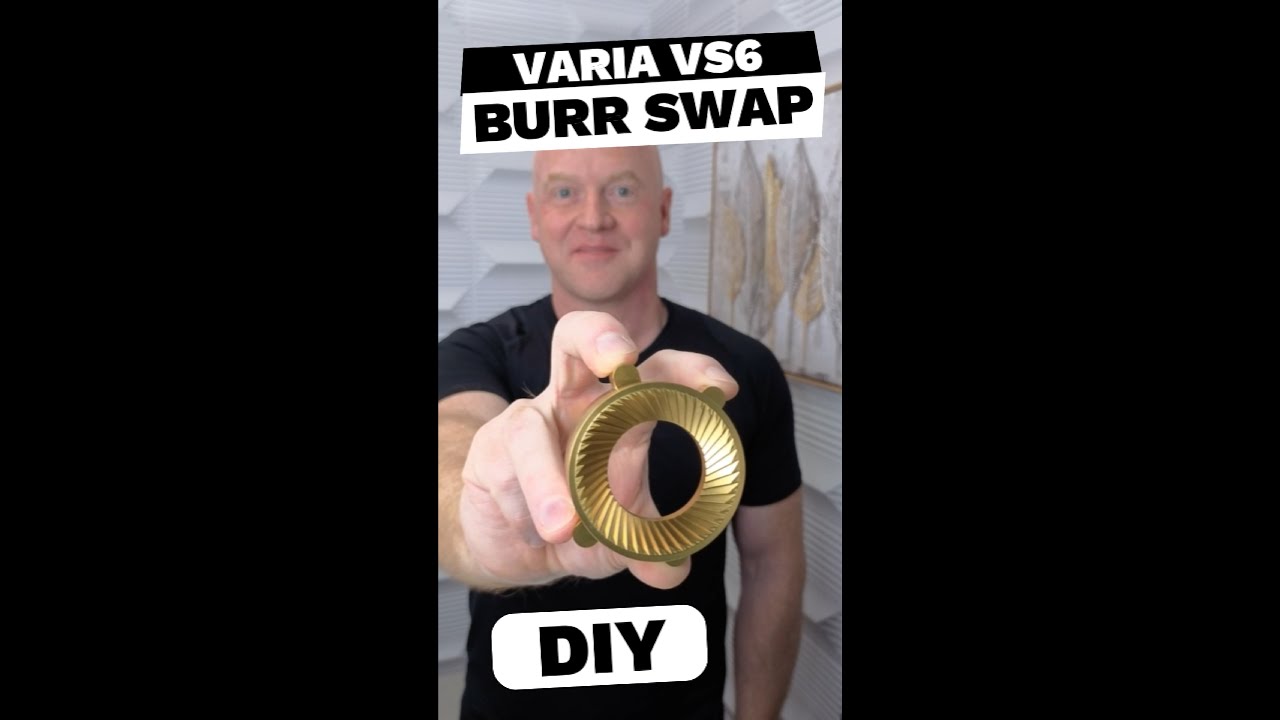 Burr Swap - Varia VS6 Coffee Grinder - YouTube