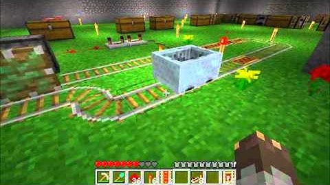 Piston Minecart Switch