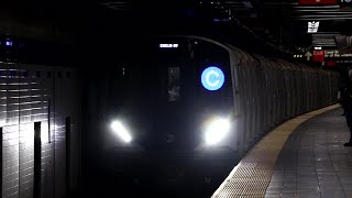 MTA New York City Subway : Euclid Avenue Bound R211T C Train 4050-4059 @ Canal Street