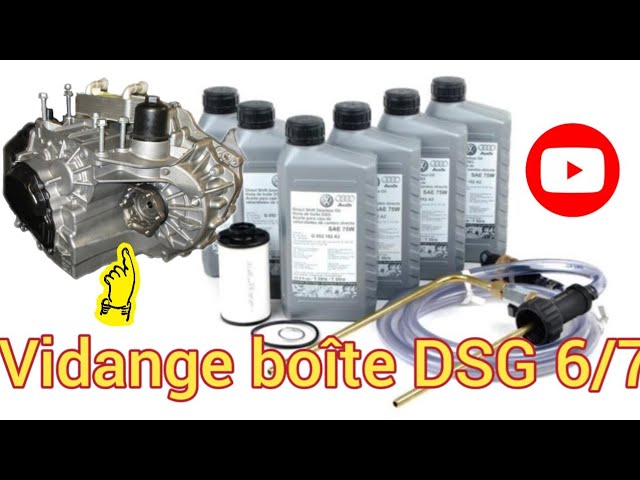 VIDANGE & NETTOYAGE BOITE A VITESSE AUTOMATIQUE - DSG - DCT - CVT