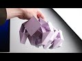 Making a walking paper robot