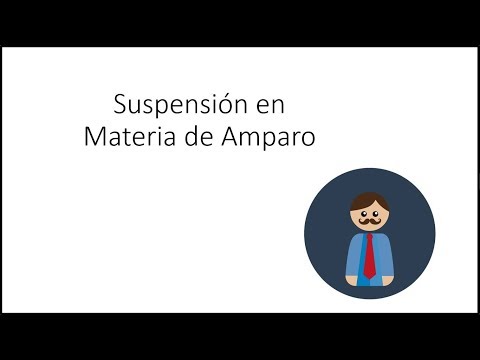 Suspensión en Materia