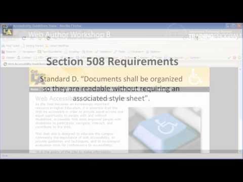 Disabled Style Sheets And Maintain Page Readability: Web Accessibility Manual Checks