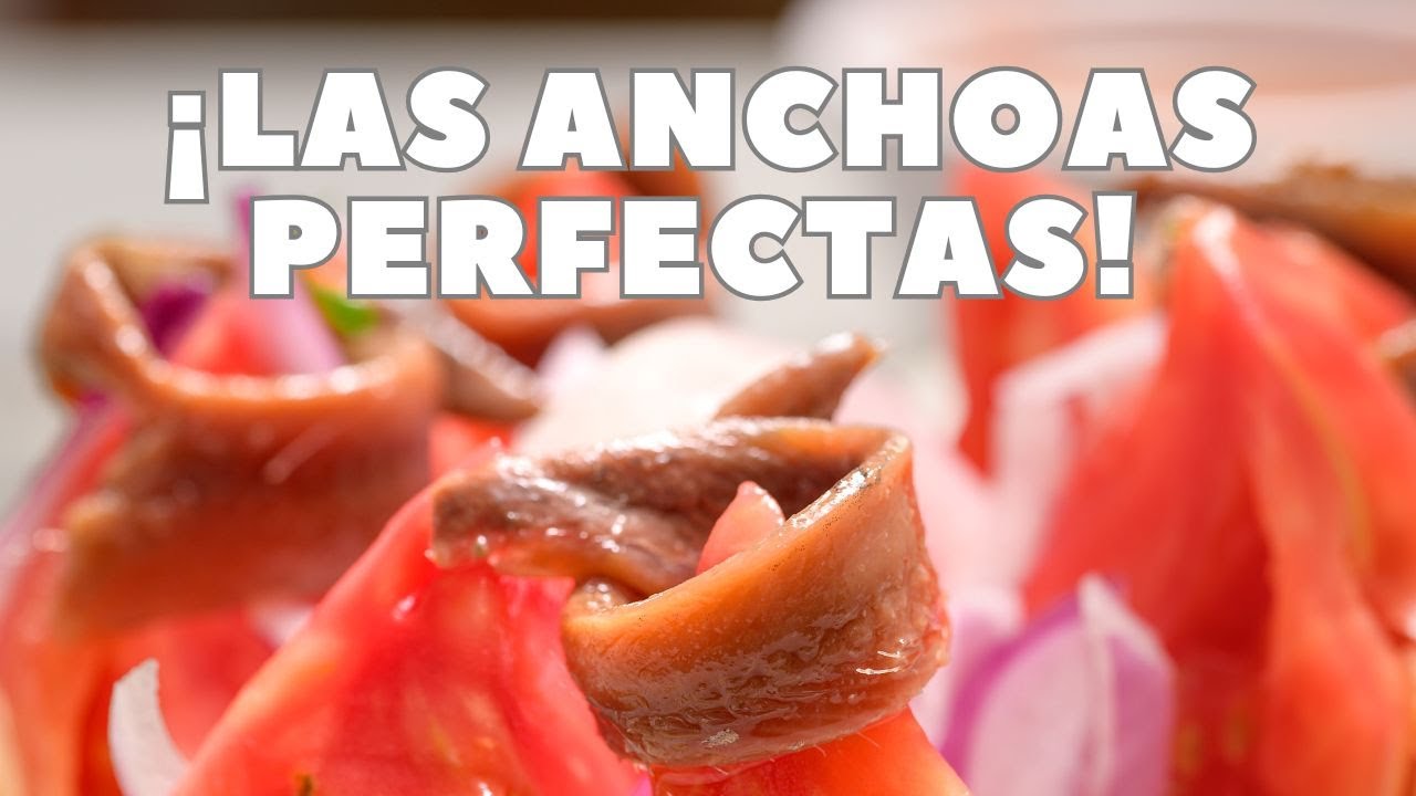 Aprende a hacer Anchoas en salazón, receta fácil.