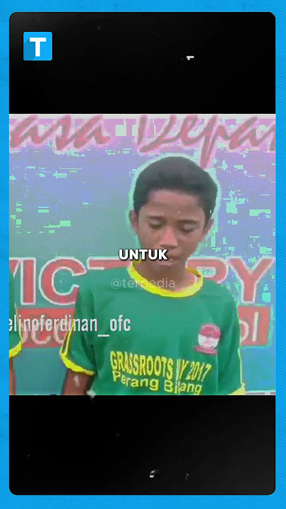 Marselino Ferdinan waktu kecil #marselinoferdinan