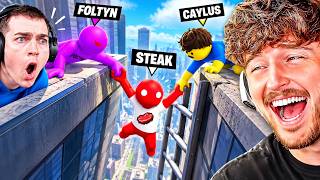 GANG BEASTS With Steak & Foltyn! (FUNNY)