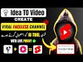 Create 100% Viral Faceless YouTube Channel With AI | Viral YT Shorts With AI! (YouTube Automation)