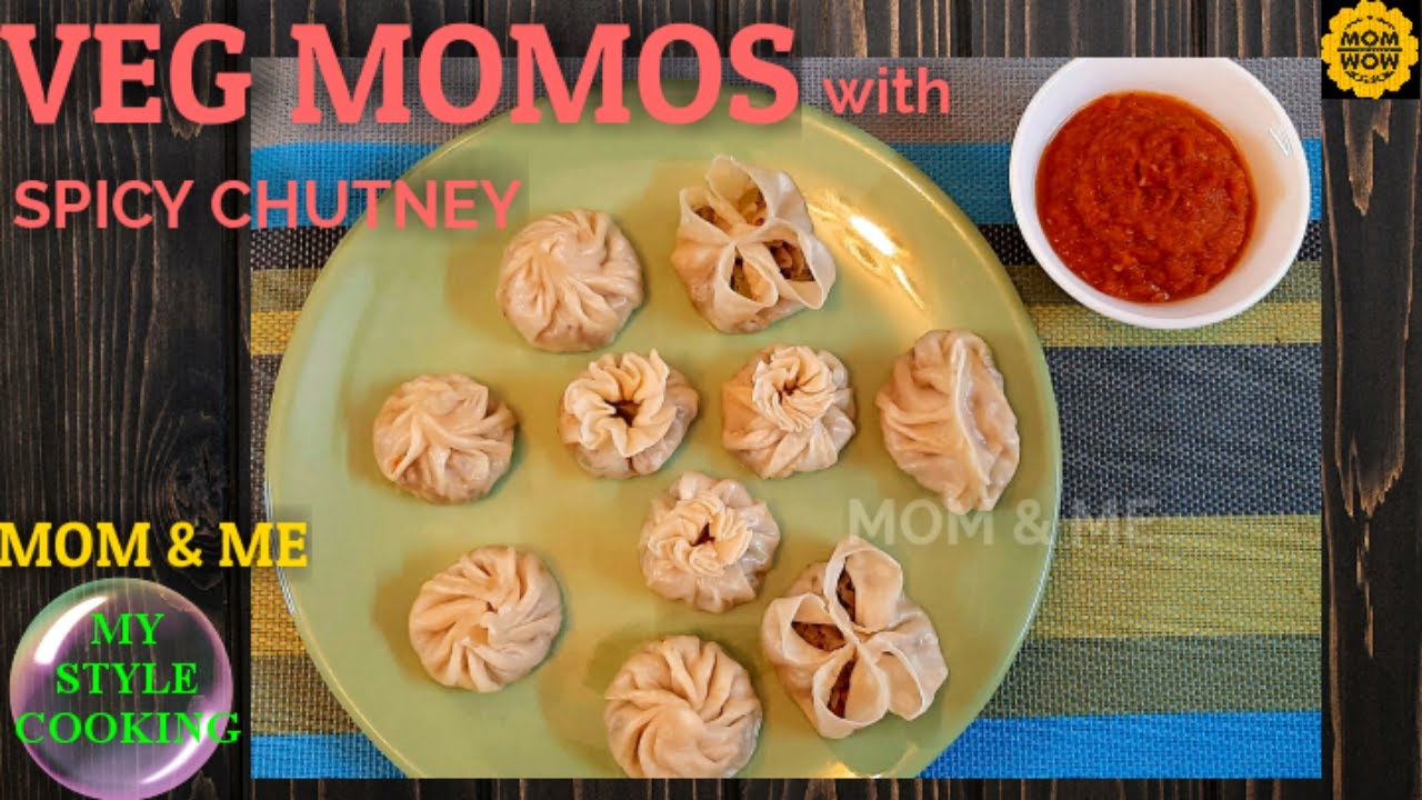 Veg Momos Recipe in Tamil Momos Chutney Recipe Open & Closed Momos