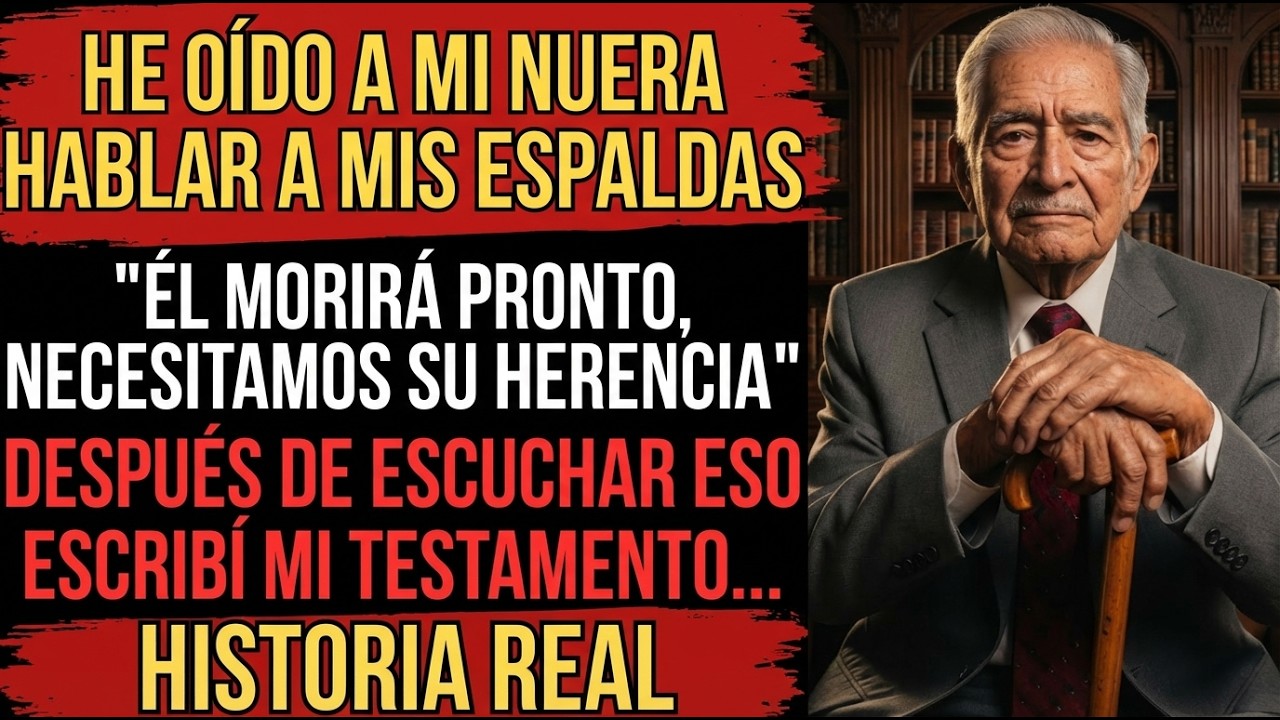 HE OÍDO QUE MI NUERA ESTÁ CONTROLANDO A MI HIJO NECESITAMOS SU HERENCIA, PRONTO DESAPARECERÁ Y