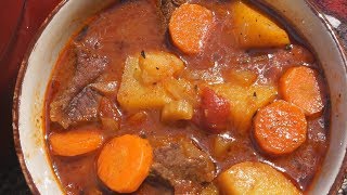 Easy Beef Stew Recipe - How to Make Beef Stew The Easy Way in a Dutch Oven