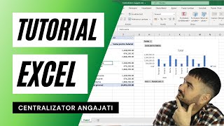 Centralizator Angajați in Excel cu Power Query. Excel Tutorial Romana.