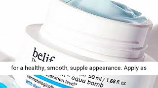 Belif The True Cream Aqua Bomb Moisturizer For Combination To Oily Skin Face Cream, Hydration