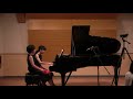 田淵　紗恵子:2人のピアニストのためのブルクミュラー（原曲：ブルクミュラー） 第20曲「タランテラ」 　pf. タブリーナ・ヒラリーナ（田淵紗恵子＆金平夏花）:taburina-hirarina