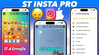 InstaPro Tutorial | iOS Stories In Android | InstaPro 10.70 | iOS 17.4 Emojis in Android screenshot 5