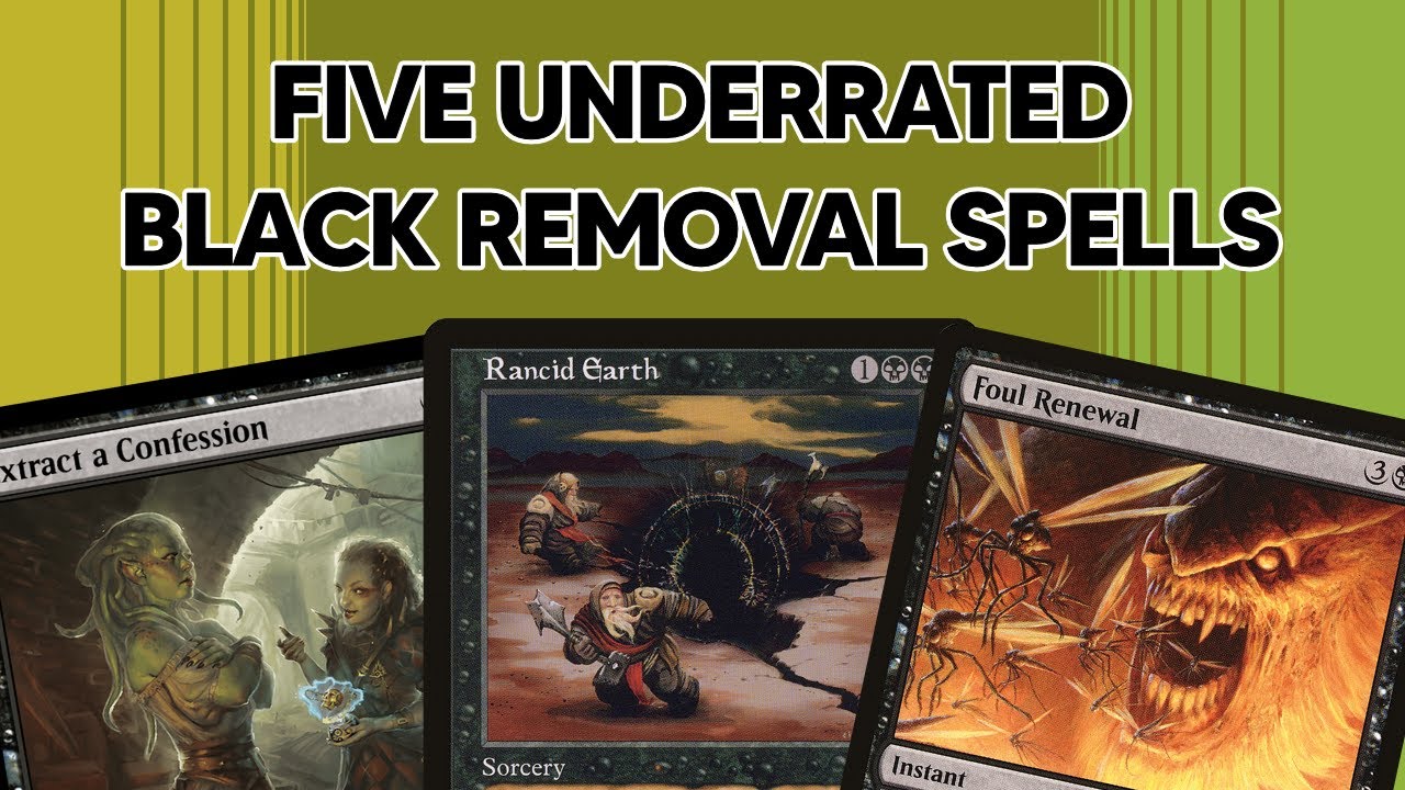 underrated black cards mtg The Best Commander in MTG. Also, Hes an cEDH pick!! #mtg #magicthegathering #edh underrated black cards mtg Underrated