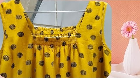 127/Võ Thị Rảnh/Hướng dẫn cách cắt áo cổ vuông dún