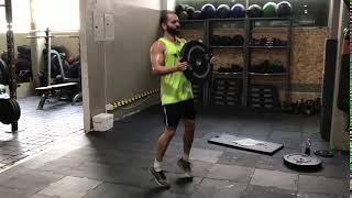 Jumping Jacks to Frontal Plate