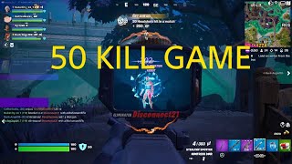 50 KILL SQUADS GAME! Fortnite Zero Builds; Chapter 5, Season 2