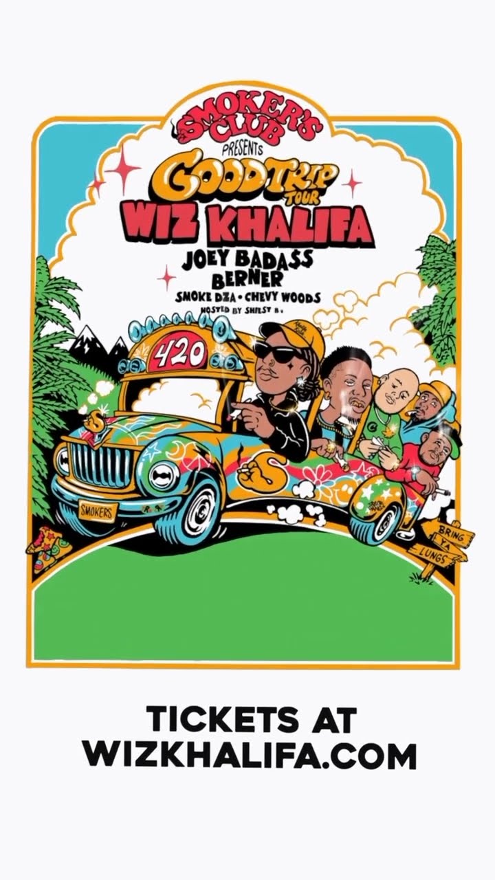 Wiz Khalifa - Good Trip Tour 2023 #shorts #wizkhalifa #taylorgang