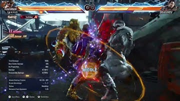 Tekken 8 Fahkumram 6 Just Frame Combo | Insane Precision Combo Showcase - Ak Malik Gaming