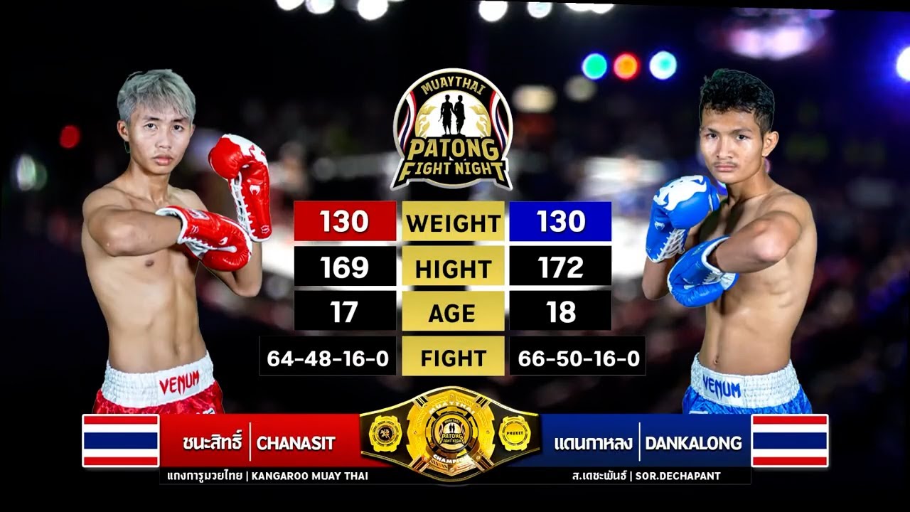 Chanasit KangarooMuayThaiPhuket vs Dankalong Sor Dechapan